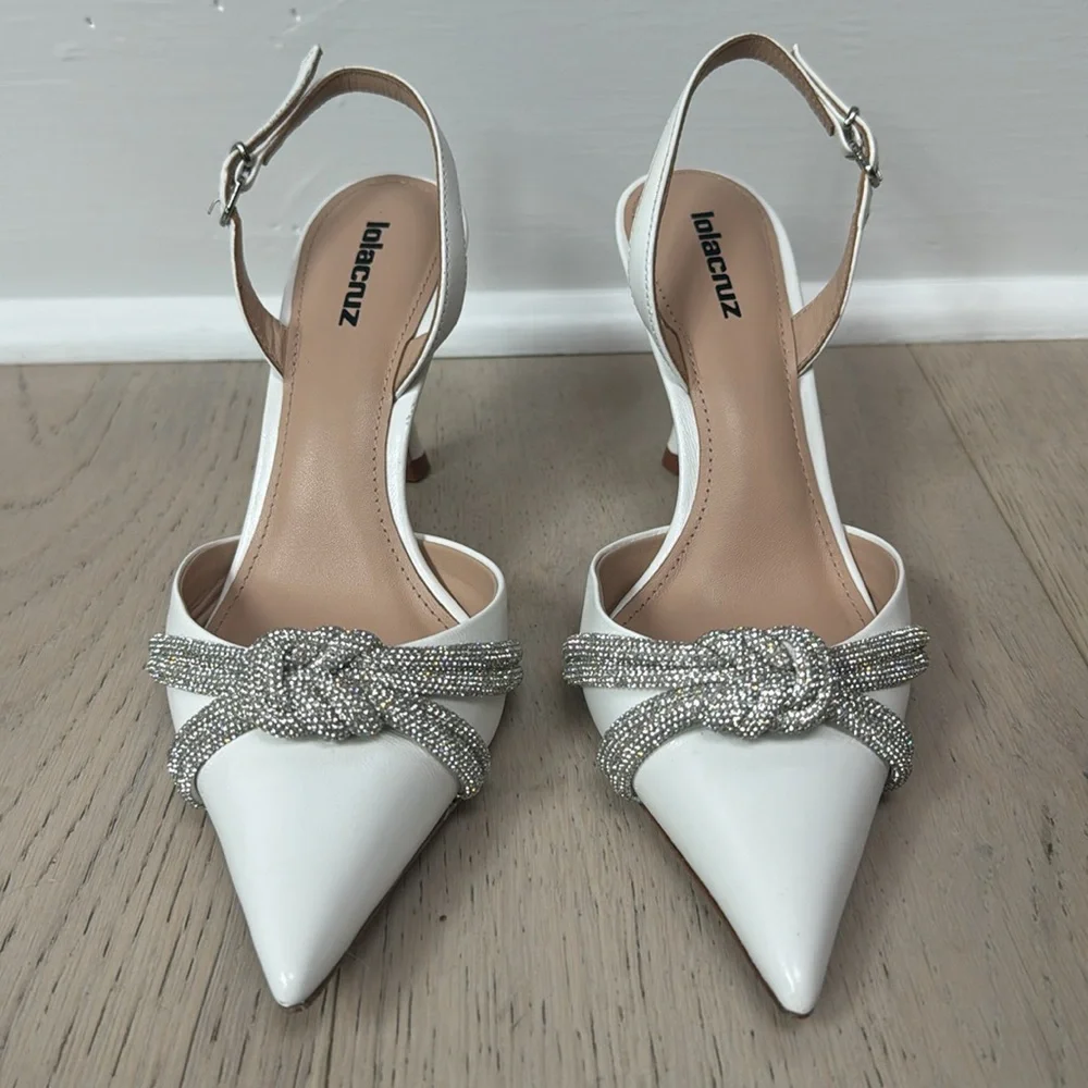 Lola Cruz Alice Pumps (Anthropologie) - perfect wedding shoes - Picture 2 of 6